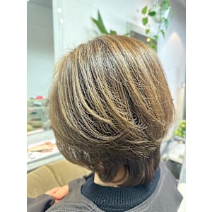 【オイルグロスカラー】マット系リタッチでバレイヤージュっぽく