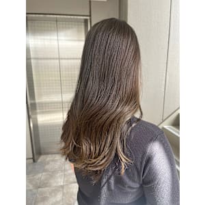 ロング オリーブグレージュ