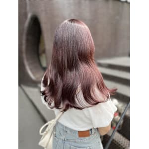 ブリーチなしラベンダー