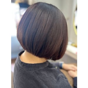 ツヤとまとまりショートボブ♪