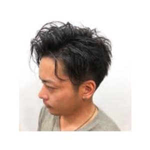 【Reginavita栄】2ブロックグランジパーマ 