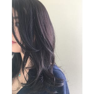 ダークトンでも素敵なロング