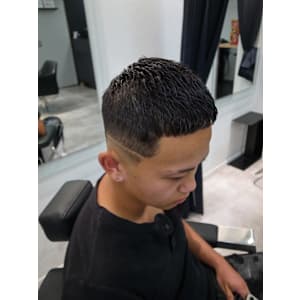 バーバークロップスキンフェードラインアート/渋谷