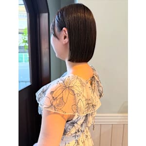 【Lidee yuria】切りっぱなしボブ