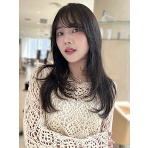 ロングレイヤー/レイヤーカット/さらっとワンカール/髪質改善