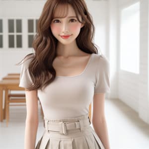 ★韓国ヘア2wayバングシースルーバングフェミニンロング前髪