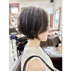 くびれショート/エアタッチバレイヤージュ/20代30代40代