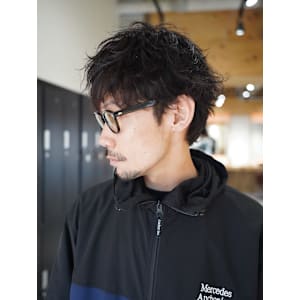 無造作パーマニュアンスパーマ無造作マッシュ大人マッシュ