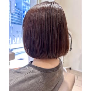 ボブ/ ピンクブラウン - VISAGE fine【ヴィサージュ ファイン】【ヴィサージュ ファイン】掲載中