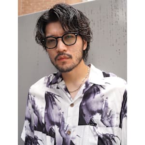 グランジパーマツイストスパイラル波巻きスパイラルパーマ