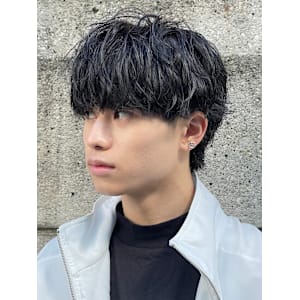 波巻きスパイラルパーマツイストスパイラルパーマツイスパ