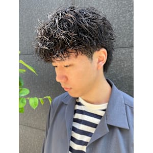 波巻きスパイラルパーマツイストスパイラルパーマツイスパ