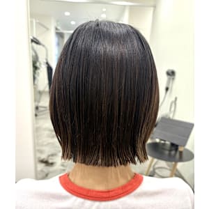 [RATIO 国分寺　uruna襟足ギリギリ外はねボブ]