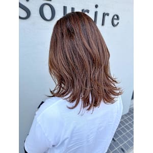 オレンジブラウン