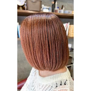 ピンクベージュ×グラデーションボブ - Lourdes hair design【ルルドヘアーデザイン】掲載中