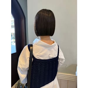 【Lidee yuria】切りっぱなしボブ