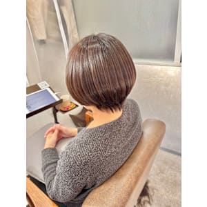 レディース　ショート髪質改善【辻堂】