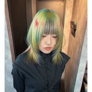 オーダーメイド　デザインカラー　ケアブリーチ　表参道/原宿 - Null 表参道本店 デザインカラー/ダブルカラー【ヌル】掲載中