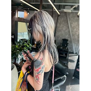 ローライト　ケアブリーチ　デザインカラー　表参道/原宿 - Null 表参道本店 デザインカラー/ダブルカラー【ヌル】掲載中