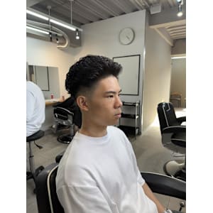 大宮/カット/短髪/毛流れ/センターパート