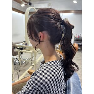 大人かわいい/ポニーテール - latte hair lemie【ラテ ヘア レミエ】掲載中