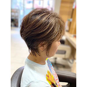 ショートカット/ショートボブ/レイヤーカット