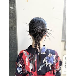 浴衣アレンジ/カチモリヘア - FACE。石川町【フェイスイシカワチョウ】掲載中