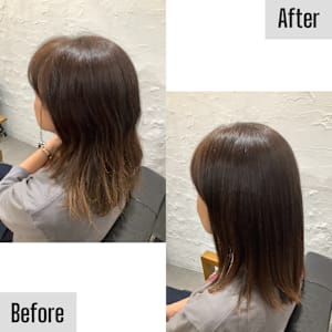 お客様スタイル 縮毛矯正
