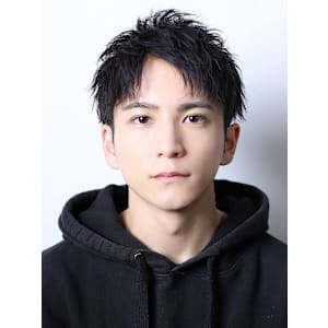 王道ハーフアップショート