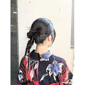 浴衣アレンジ/カチモリヘア - FACE。石川町【フェイスイシカワチョウ】掲載中