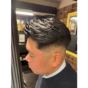 メンズbarberスタイル