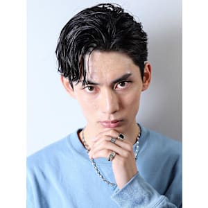 ジェルで決まる！インテリジェンスヘア