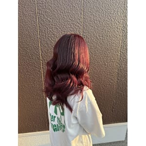 ブリーチ無しダブルカラー