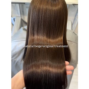 艶ベージュ×髪質改善トリートメント
