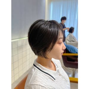 簡単ショートスタイル