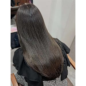 レディース　カット+美髪矯正+髪質改善プレミアム