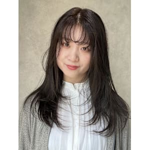 こっくりブラウンと柔らかレイヤーカット♪