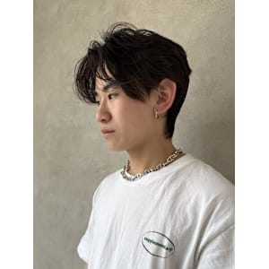 束感をしっかり出した韓国フェザーウルフヘア！