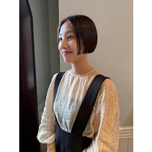 【Lidee  yuria】切りっぱなしボブ