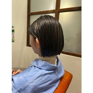 3Dハイライト×ミニボブ