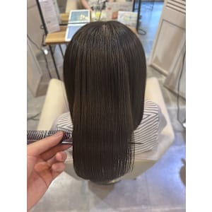 ミニボブ　切りっぱなしボブ　ナチュラルボブ