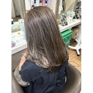 40代おすすめ寒色系ハイライト