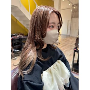 ブリーチカラー ミルクティ