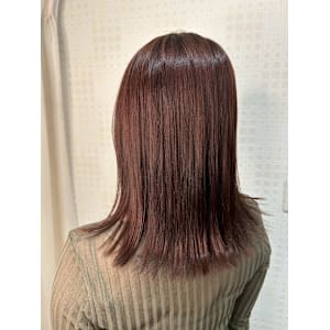 艶々ピンクブラウンカラー - Private Hair Salon O'-fa【プライベートヘアサロンオーファ】掲載中