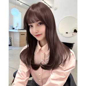 ヘーゼルグレージュカラー