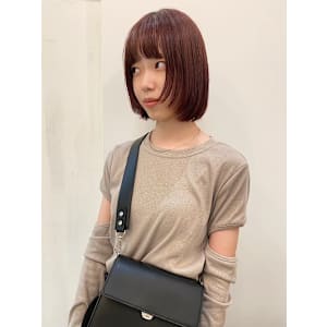 梅田・中崎町２０代３０代顔周りりレイヤーボブ