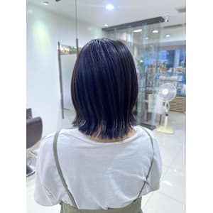 筋感カラー(ラベンダーブルー)