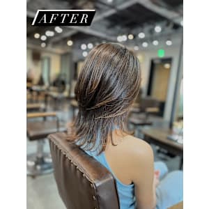 軽めのレイヤースタイルがお好み