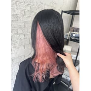 ブリーチダブルカラーインナーカラーピンクカラー池袋美容室 - prize 池袋【プライズ】池袋西口店【プライズ イケブクロ イケブクロニシグチテン】掲載中