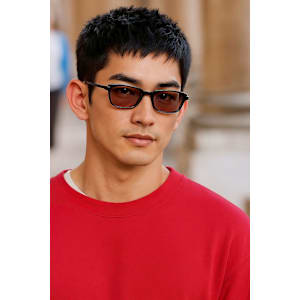 サーフカール&ブルーブラック　フェザーパーマ